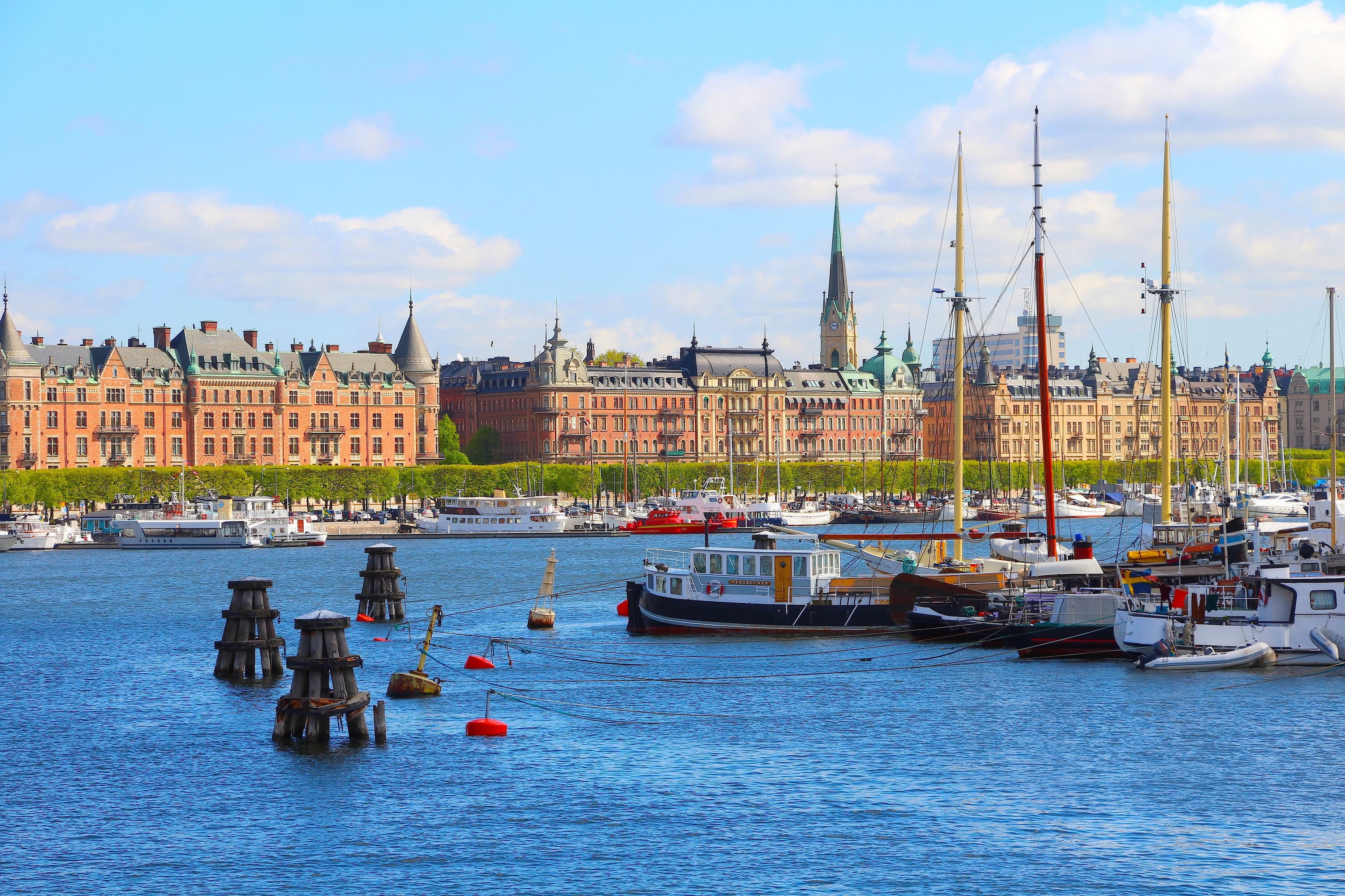 Stockholms hamn och Strandvägen