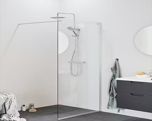 Installation av duschvägg