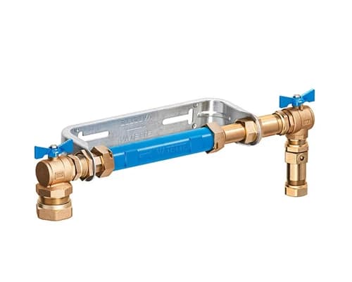 Installation av vattenmätarkonsol