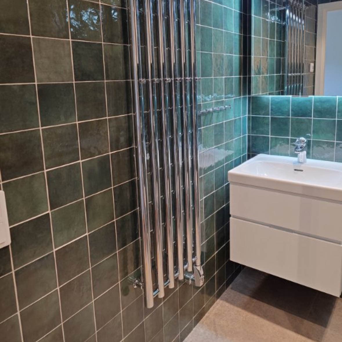 Byte av varmvattenberedare i villa